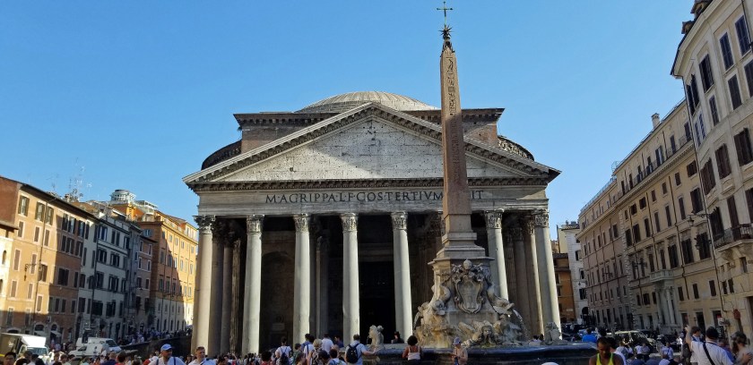 Pantheon afternoon